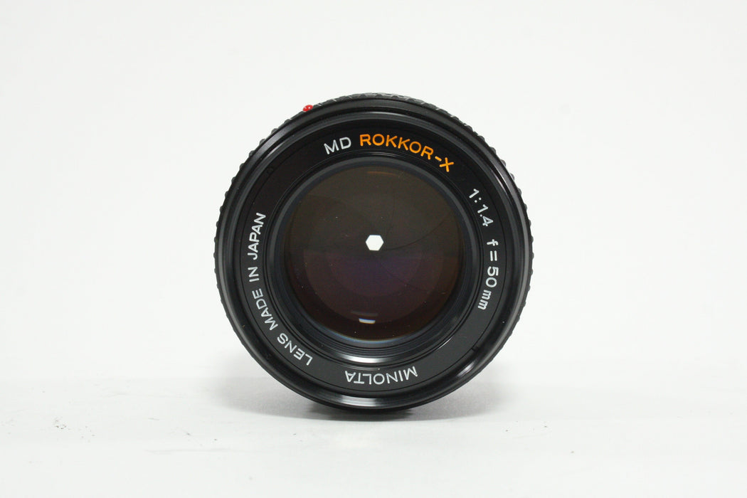 Minolta 50mm f/1.4 Rokkor-X Lens for Minolta MD Mount