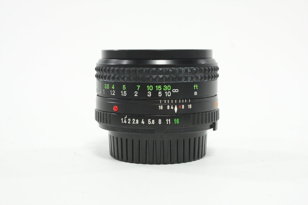 Minolta 50mm f/1.4 Rokkor-X Lens for Minolta MD Mount