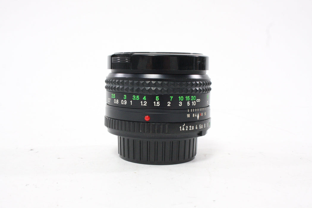 Minolta 50mm f/1.4 Rokkor-X Lens for Minolta MD Mount
