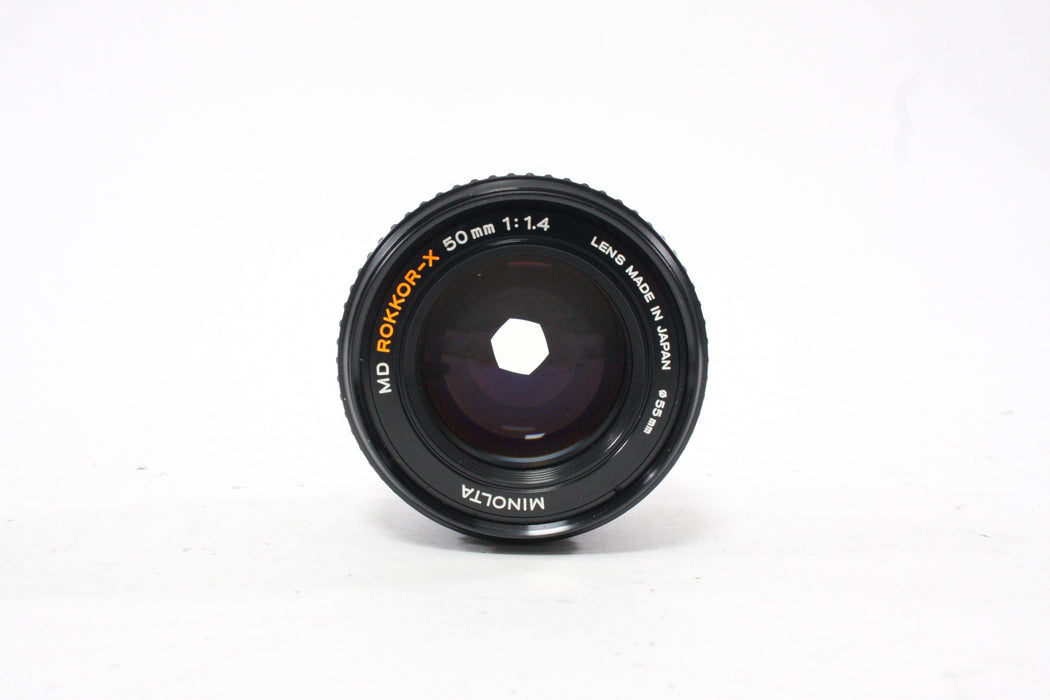 Minolta 50mm f/1.4 Rokkor-X Lens for Minolta MD Mount