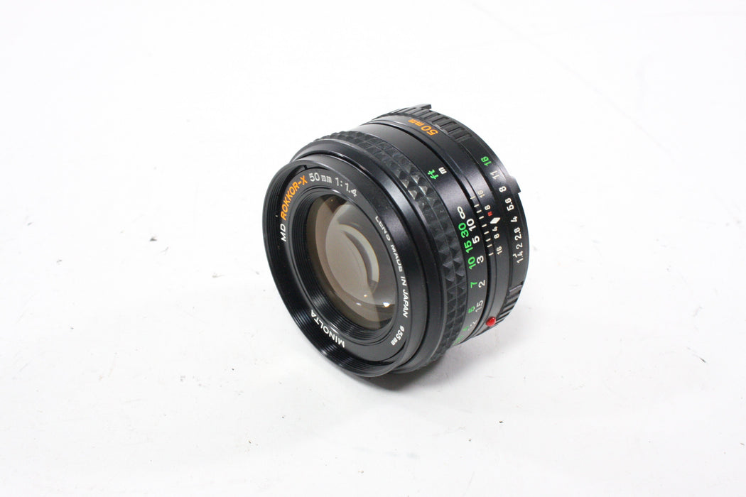 Minolta 50mm f/1.4 Rokkor-X Lens for Minolta MD Mount