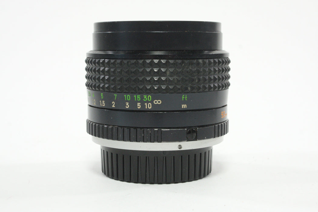 Minolta 50mm f/1.4 Rokkor-X MC PG for Minolta MD Mount
