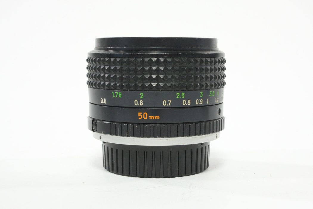 Minolta 50mm f/1.4 Rokkor-X MC PG for Minolta MD Mount