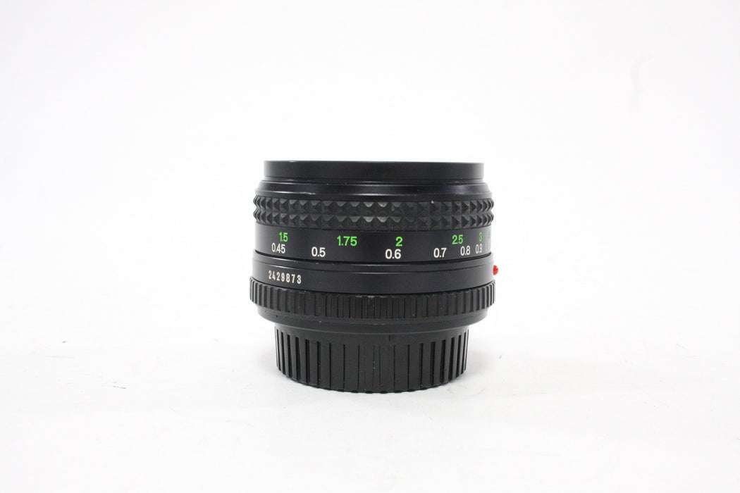 Minolta 50mm f/1.7 Rokkor-X Lens for Minolta MD Mount