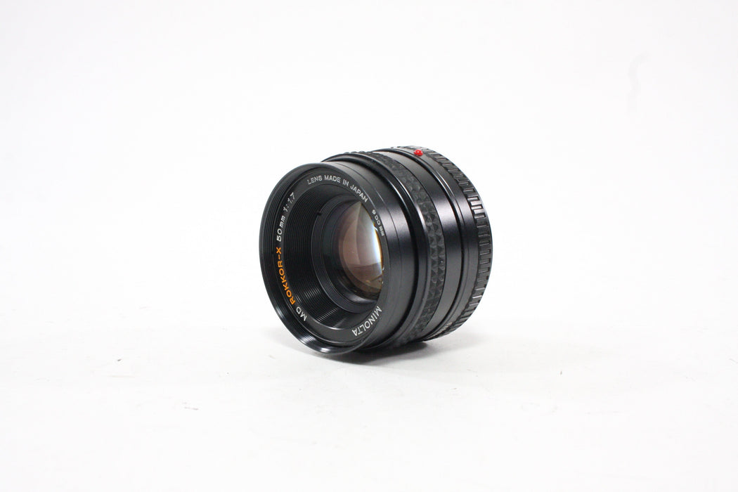 Minolta 50mm f/1.7 Rokkor-X Lens for Minolta MD Mount