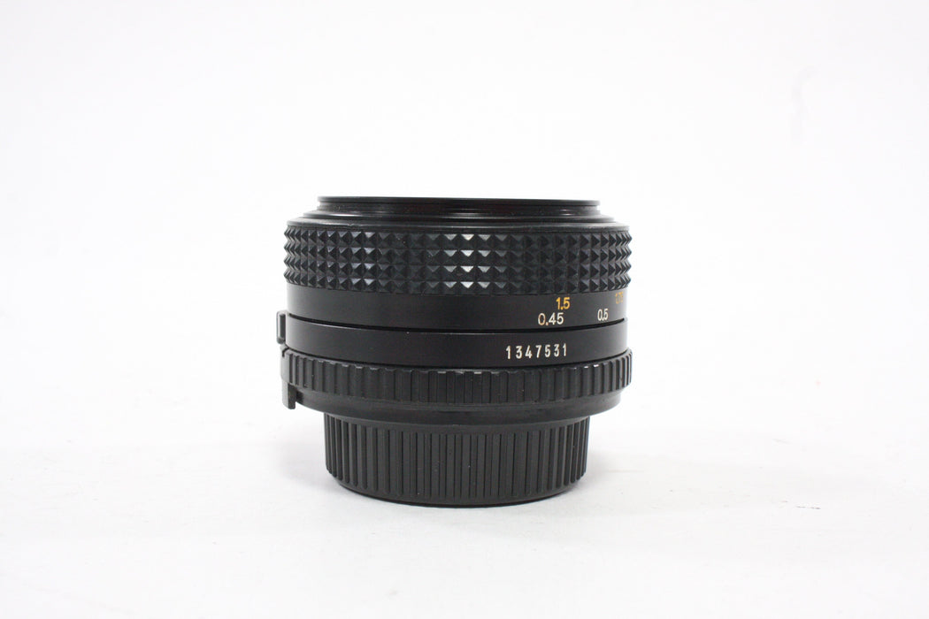 Minolta 50mm f/2 Lens for Minolta MD Mount