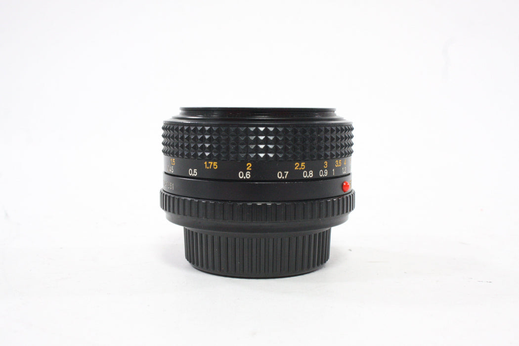 Minolta 50mm f/2 Lens for Minolta MD Mount