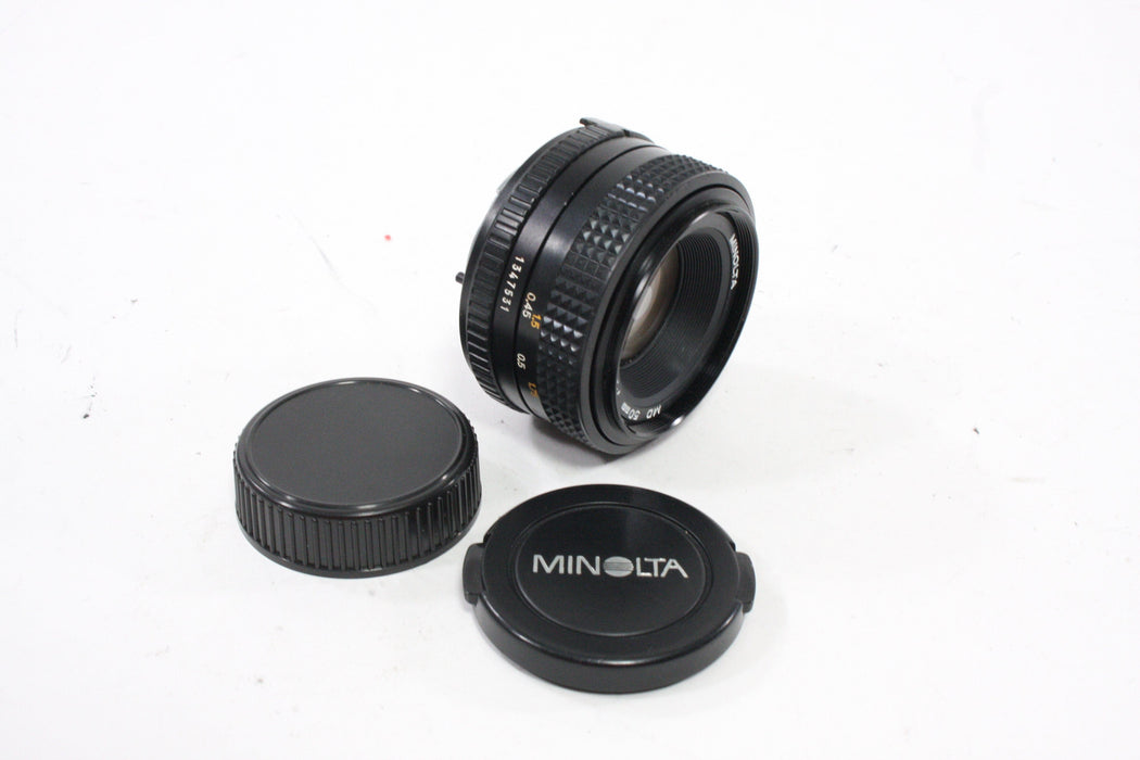 Minolta 50mm f/2 Lens for Minolta MD Mount