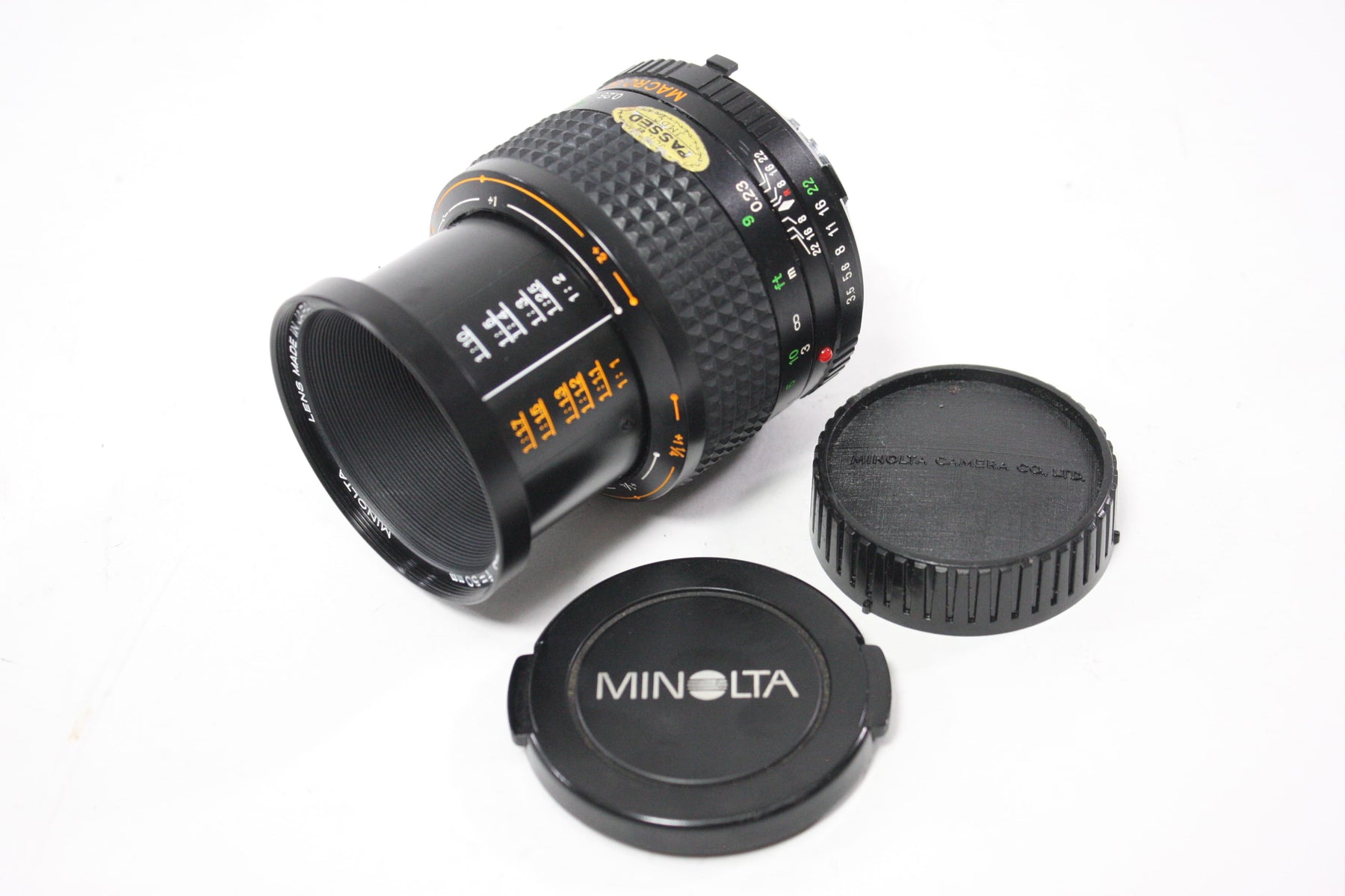 Minolta 50mm f/3.5 Macro Rokkor-X Lens for Minolta MD Mount