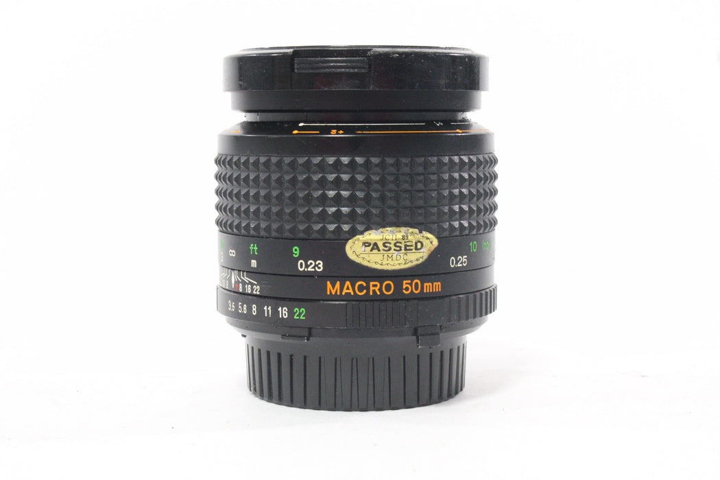 Minolta 50mm f/3.5 Macro Rokkor-X MD Lens for Minolta MC Mount