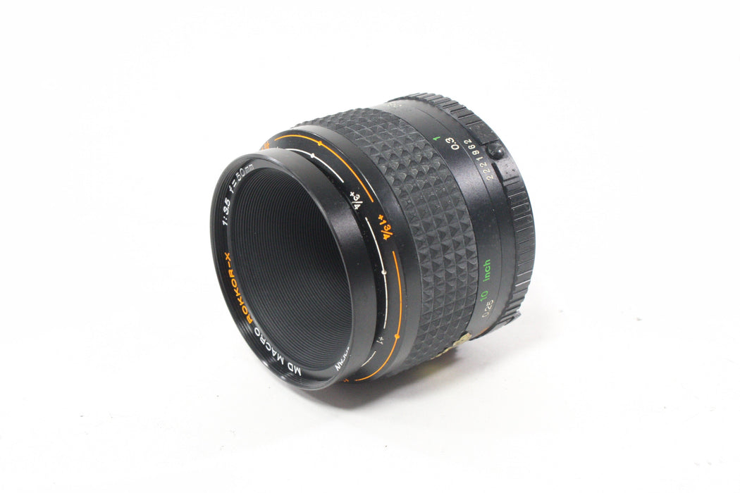 Minolta 50mm f/3.5 Macro Rokkor-X MD Lens for Minolta MC Mount