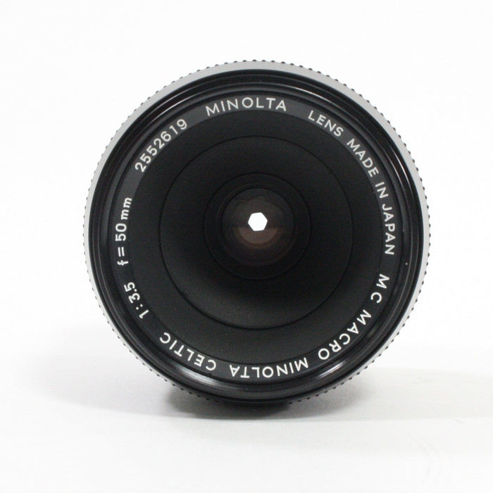Minolta 50mm f/3.5 MC Celtic Macro Lens for Minolta MD Mount