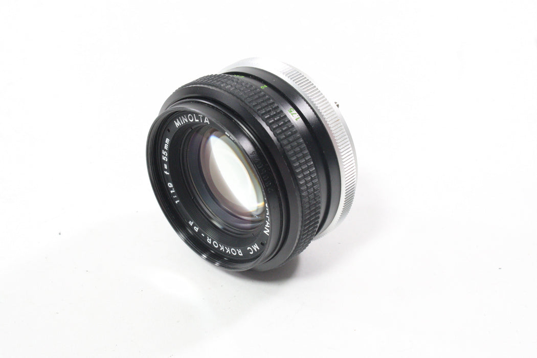 Minolta 55mm f/1.9 MC Rokkor-PF Lens for Minolta MD Mount