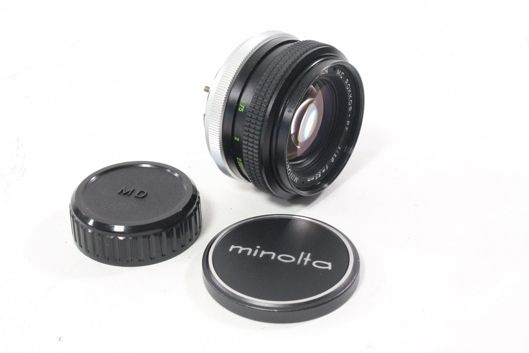 Minolta 55mm f/1.9 MC Rokkor-PF Lens for Minolta MD Mount