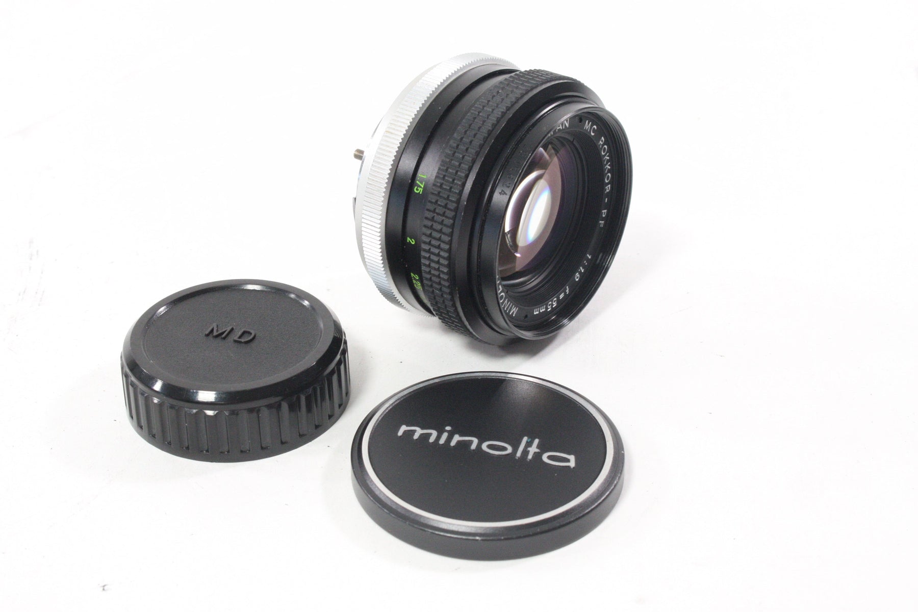 Minolta 55mm f/1.9 MC Rokkor-PF Lens for Minolta MD Mount
