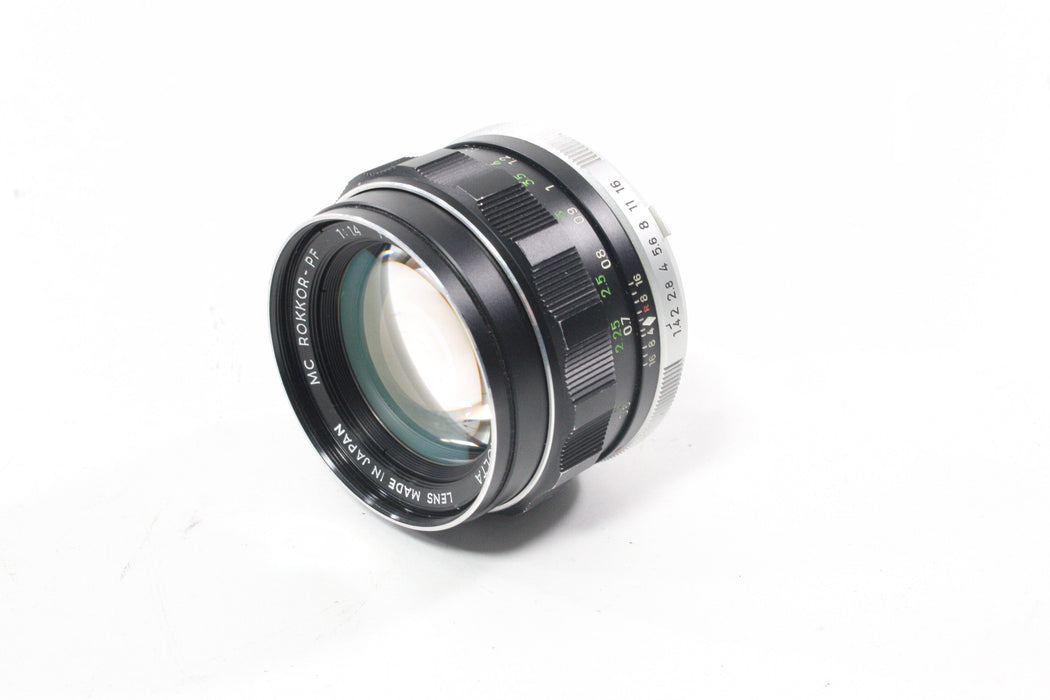 Minolta 58mm f/1.4 MC Rokkor-PF Lens for Minolta MD Mount