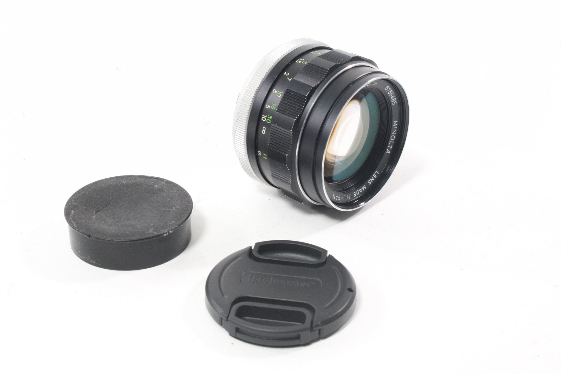 Minolta 58mm f/1.4 MC Rokkor-PF Lens for Minolta MD Mount