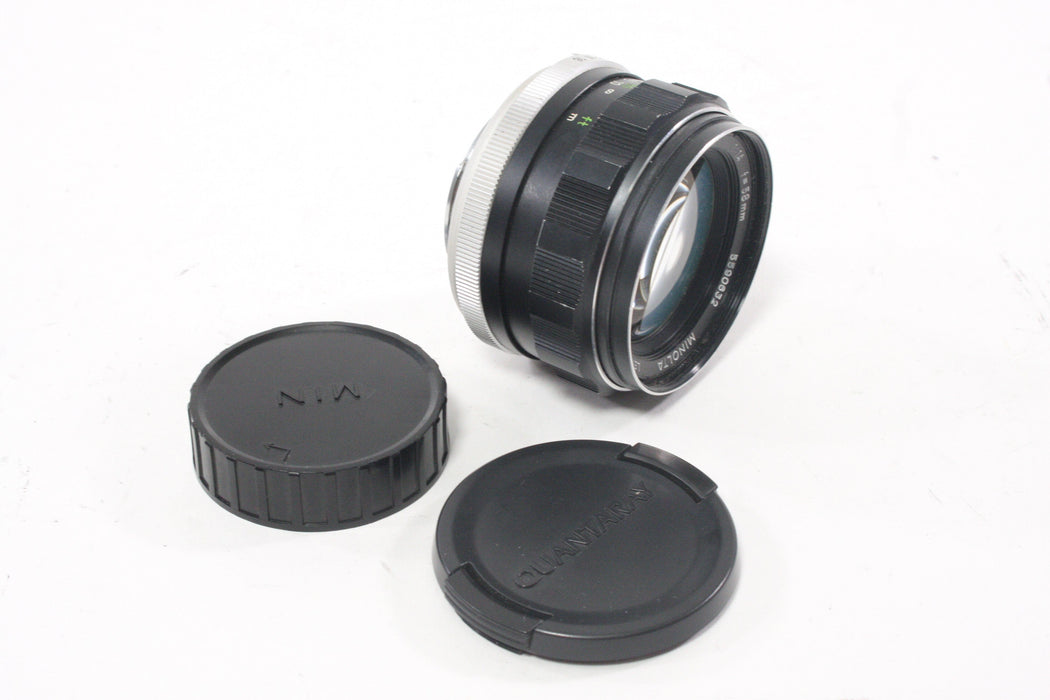 Minolta 58mm f/1.4 MC Rokkor-PF Lens for Minolta MD Mount