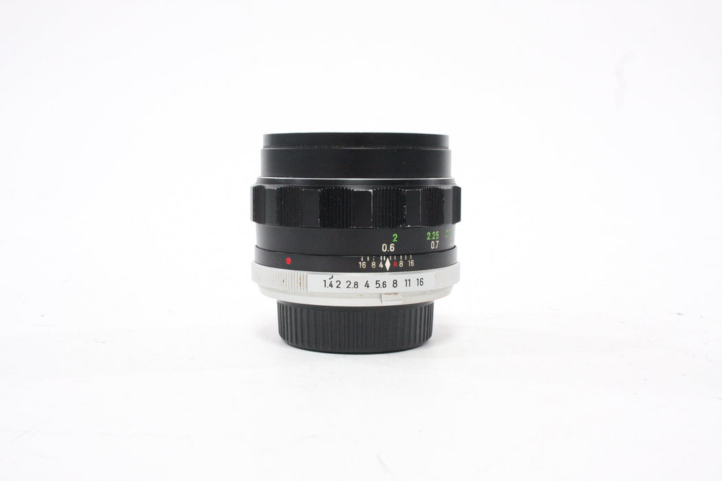 Minolta 58mm f/1.4 MD MC Rokkor-PF Lens for Minolta MD Mount