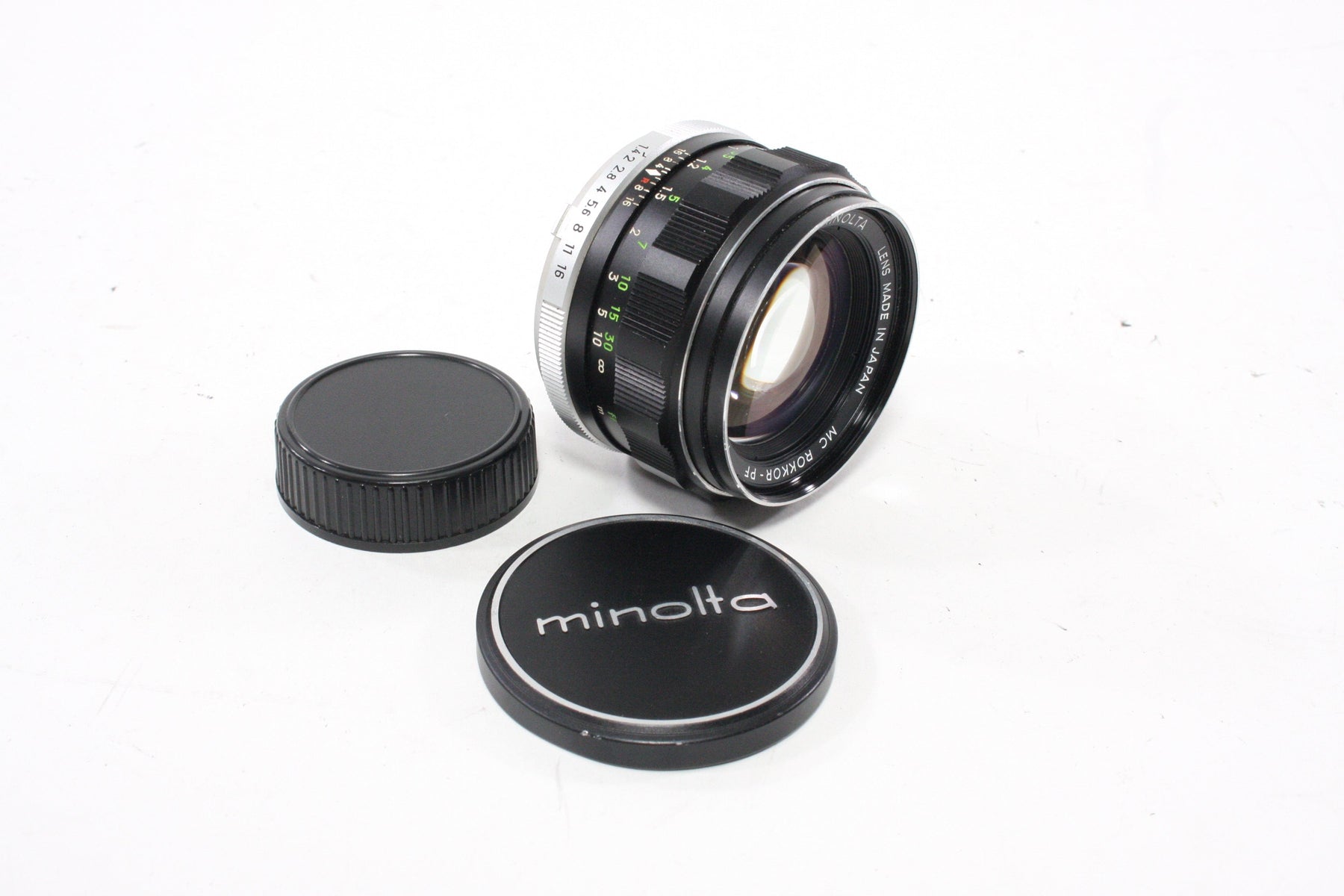 Minolta 58mm f/1.4 MD MC Rokkor-PF Lens for Minolta MD Mount