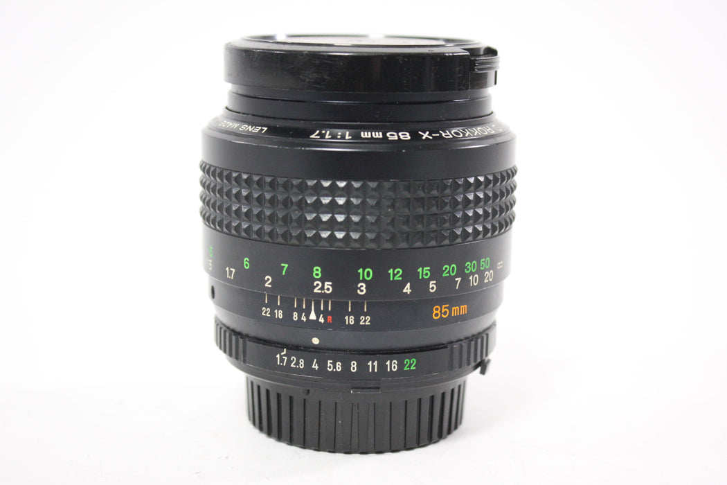 Minolta 85mm f/1.7 Rokkor-X Lens for MD Mount