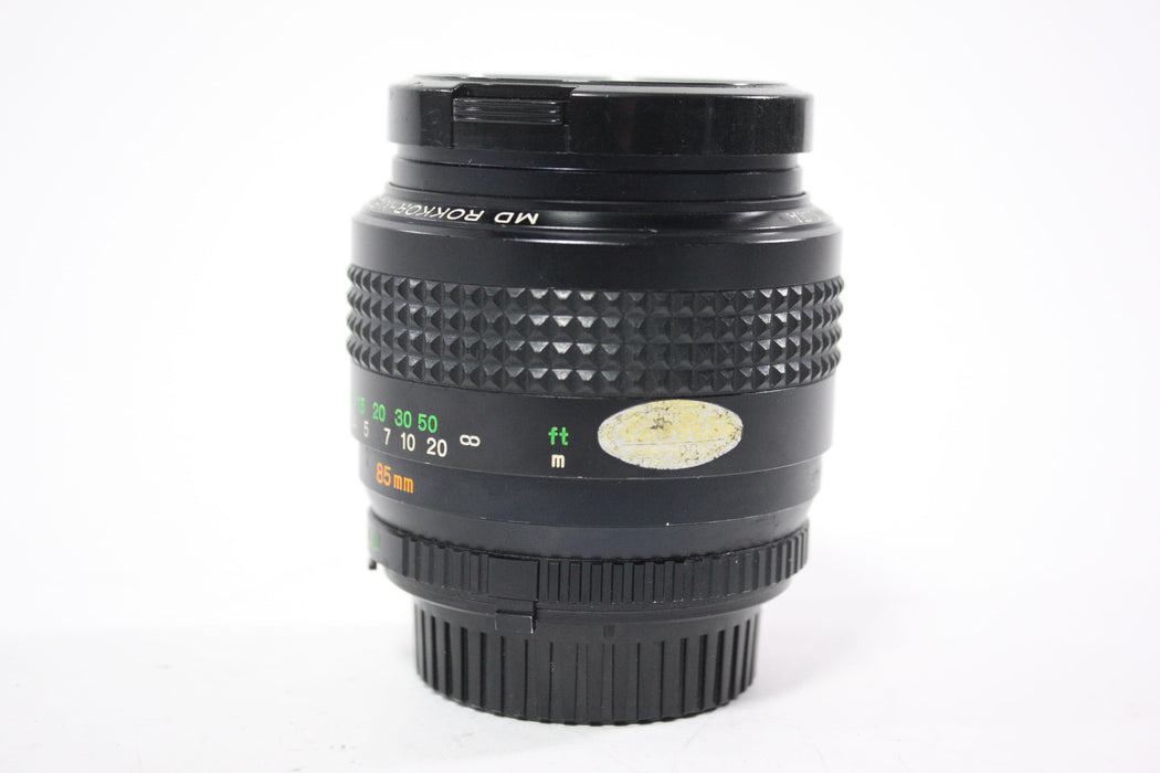 Minolta 85mm f/1.7 Rokkor-X Lens for MD Mount