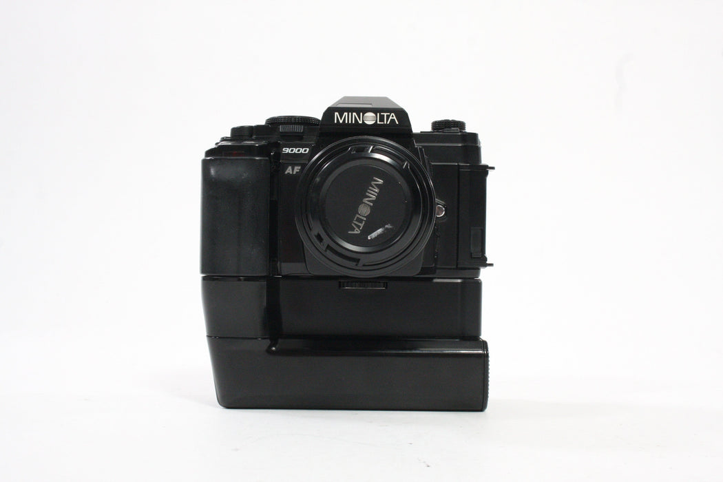 Minolta AF 9000 35mm SLR Camera with MD-90 Winder Battery Grip