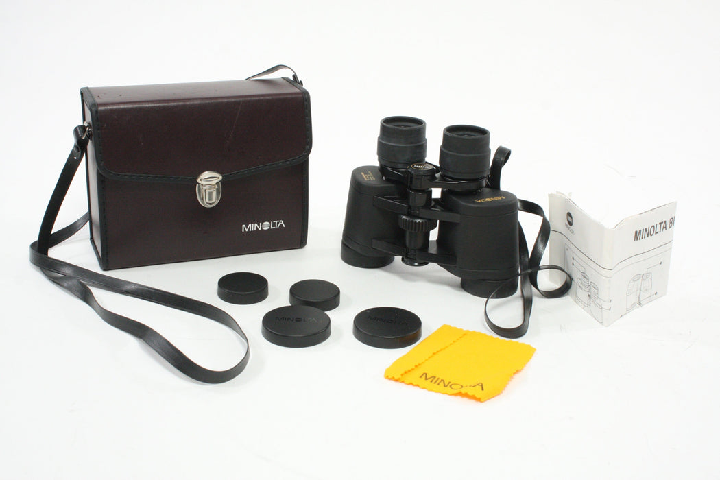Minolta Binoculars 7x - 15x35 with Case