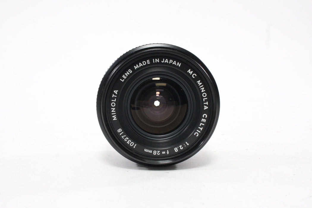 Minolta Celtic 28mm f/2.8 Lens for MD Mount