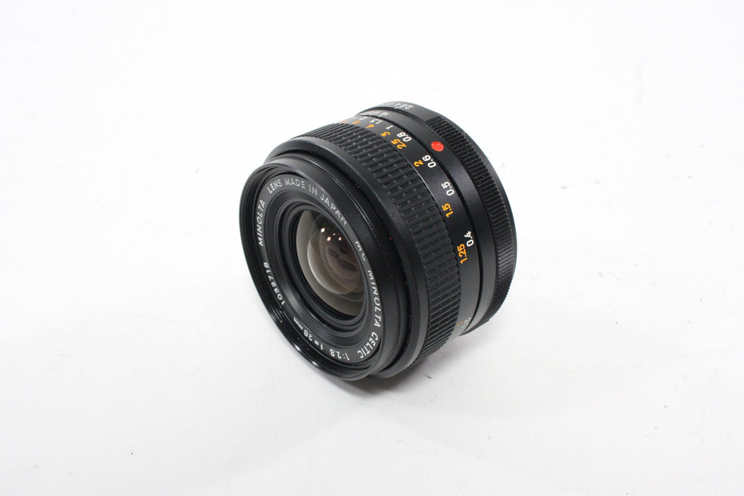 Minolta Celtic 28mm f/2.8 Lens for MD Mount