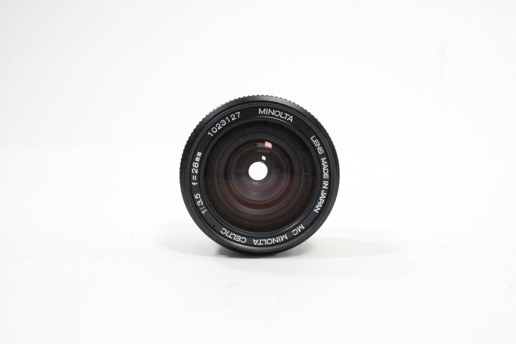 Minolta Celtic 28mm f/3.5 MC for Minolta MD Mount