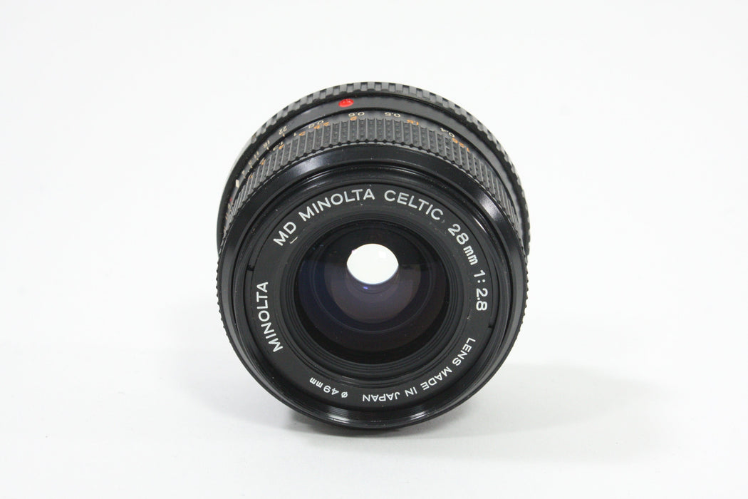 Minolta Celtic MD 28mm F2.8 Lens