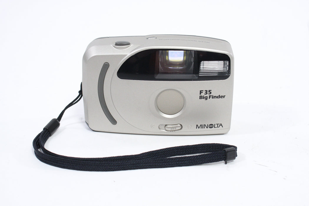 Minolta F35 Big Finder 35mm Point-and-Shoot Camera