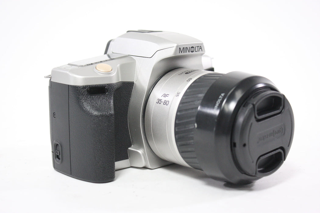 Minolta GT Maxxum 35mm SLR Camera with Minolta 35-80mm f/4-5.6 AF Zoom Lens