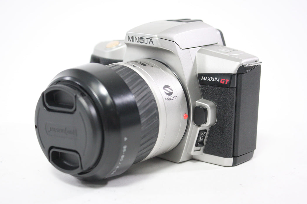 Minolta GT Maxxum 35mm SLR Camera with Minolta 35-80mm f/4-5.6 AF Zoom Lens