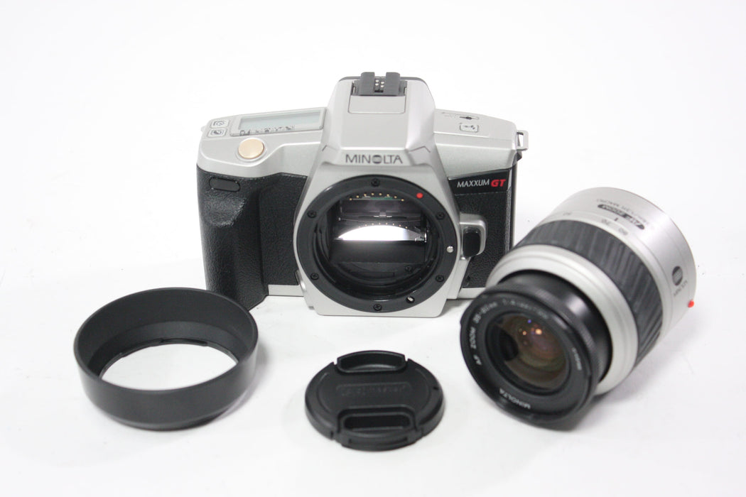 Minolta GT Maxxum 35mm SLR Camera with Minolta 35-80mm f/4-5.6 AF Zoom Lens
