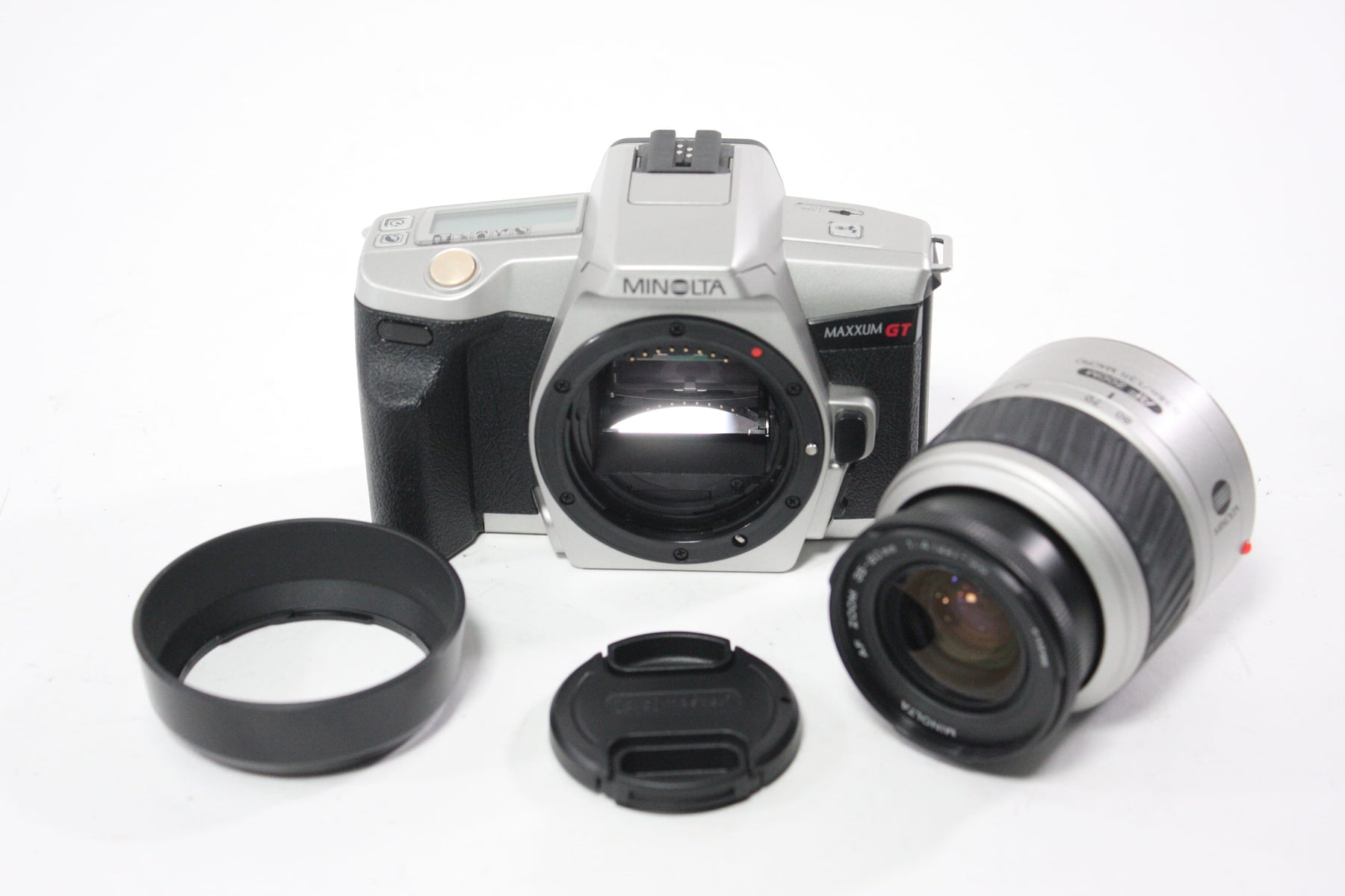 Minolta GT Maxxum 35mm SLR Camera with Minolta 35-80mm f/4-5.6 AF Zoom Lens