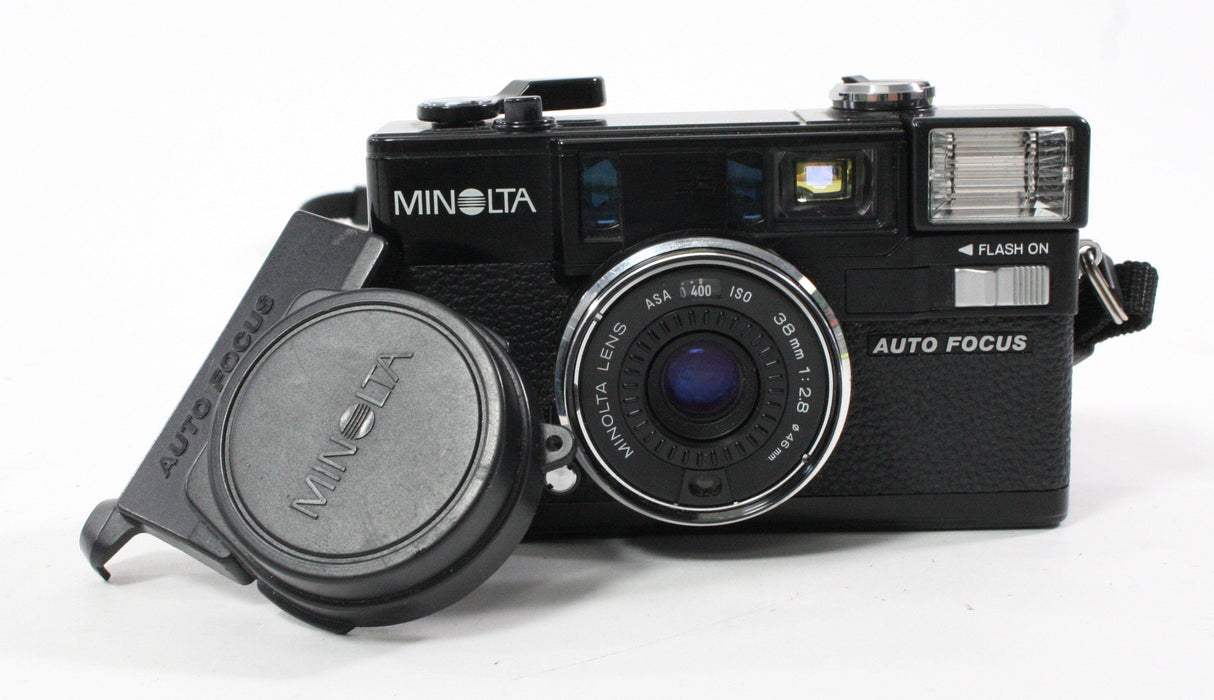 Minolta Hi-Matic AF2 35mm Point-and-Shoot Camera