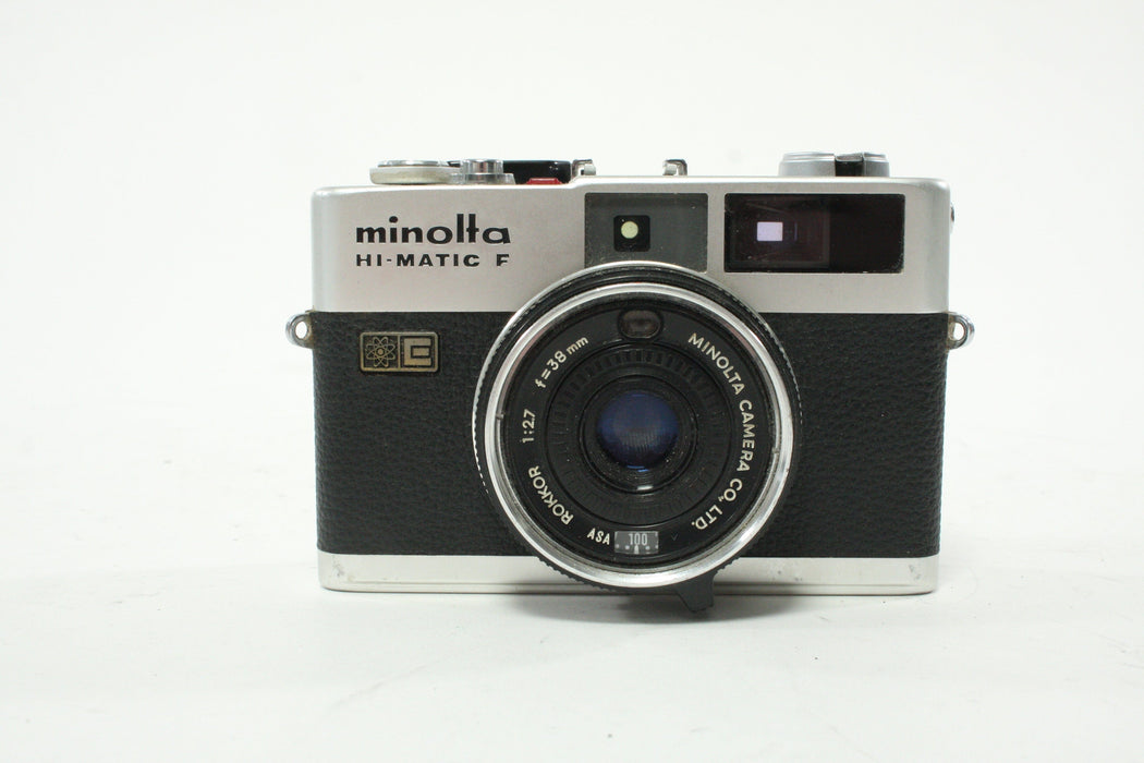 Minolta Hi-Matic F 35mm Rangefinder Camera AS-IS