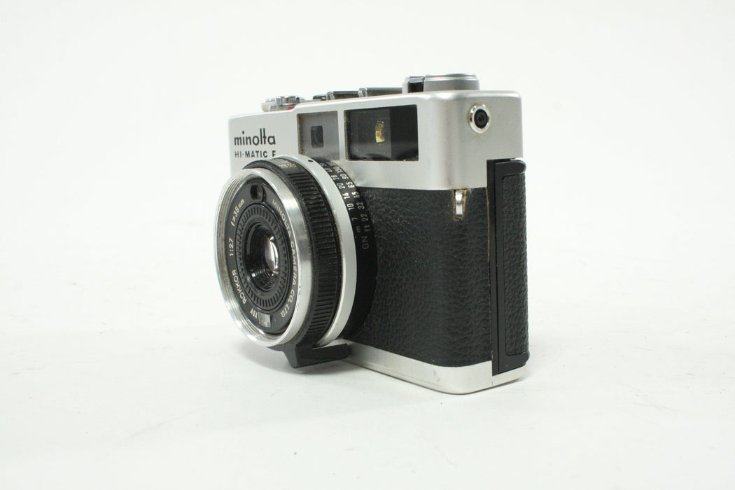 Minolta Hi-Matic F 35mm Rangefinder Camera AS-IS