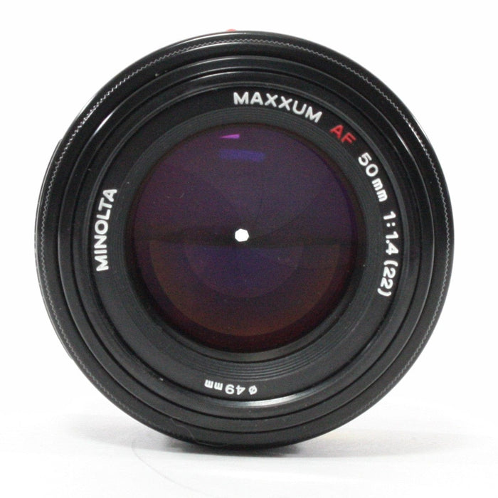 Minolta Maxxuam AF 50mm f/1.4 lens for Minolta A Mount