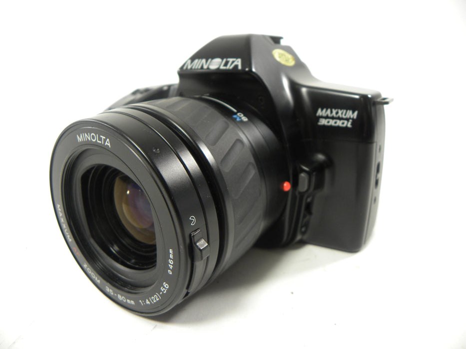 Minolta Maxxum 3000i 35mm SLR w/Maxxum AF Zoom 35-80mm f4-5.6