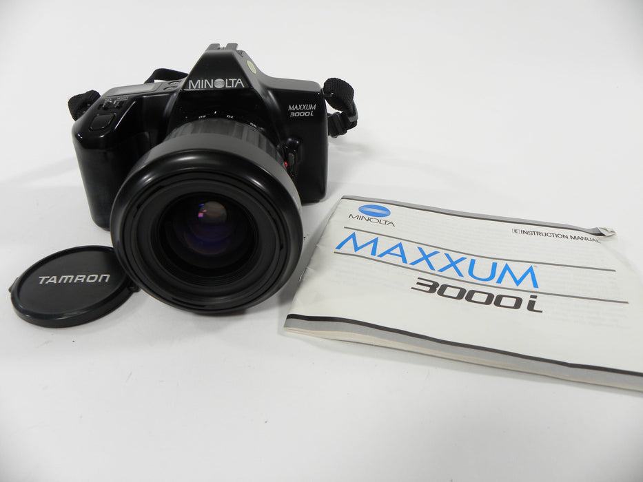 Minolta Maxxum 3000i 35mm SLR w/Tamron AF 35-90mm f4-5.6