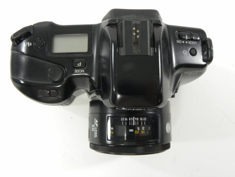 Minolta Maxxum 3xi 35mm SLR w/Maxxum 50mm f1.7