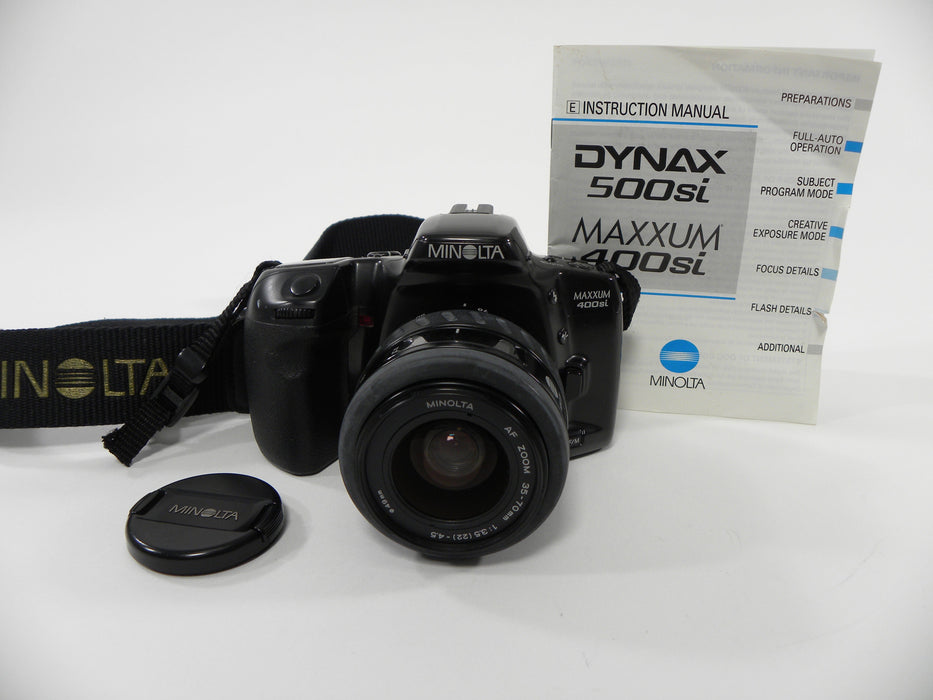 Minolta Maxxum 400si 35mm SLR w/AF 35-70mmf3.5-4.5