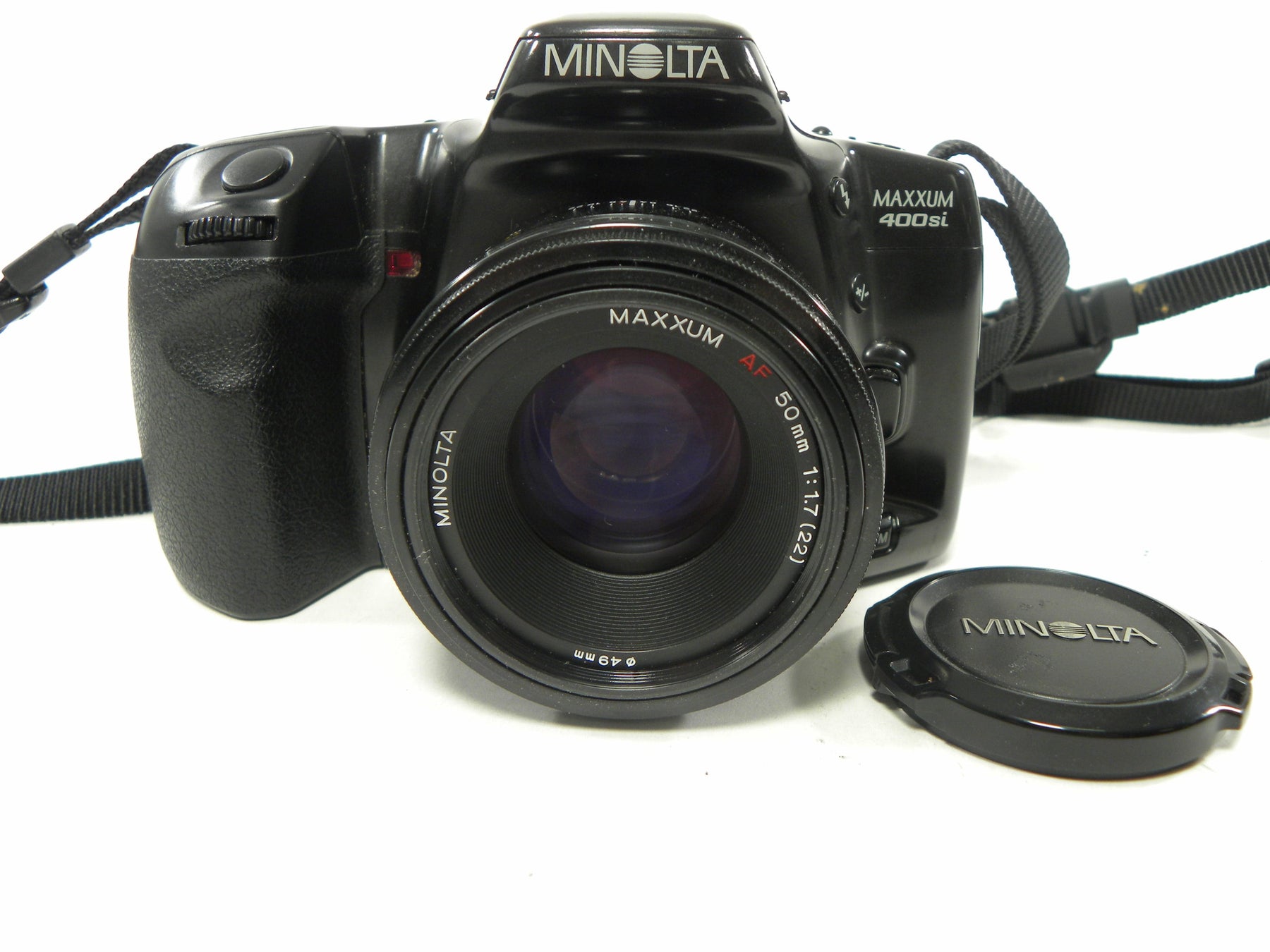 Minolta Maxxum 400si 35mm SLR w/AF 50mm f1.7