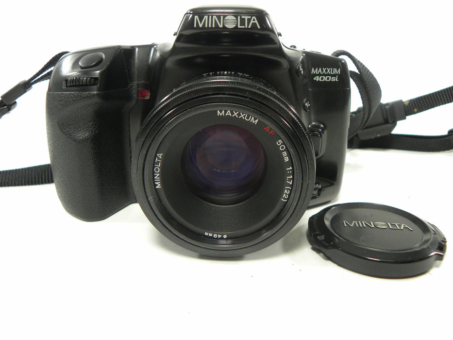 Minolta Maxxum 400si 35mm SLR w/AF 50mm f1.7