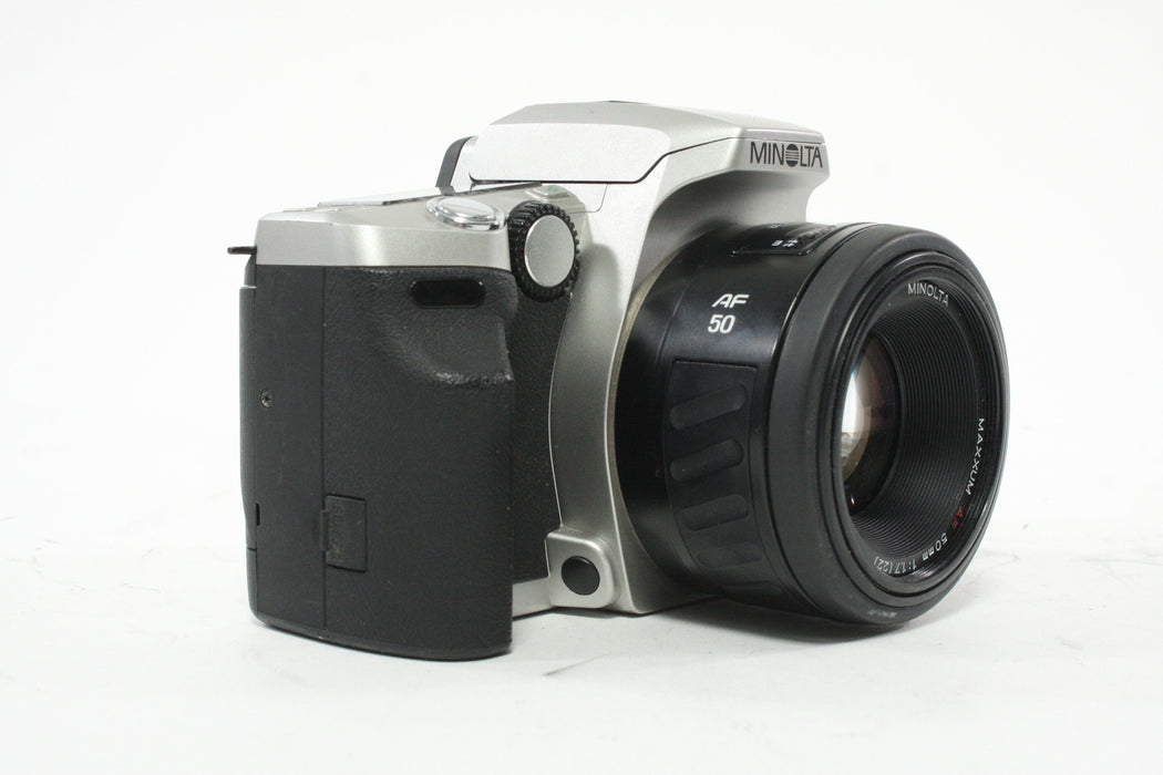 Minolta Maxxum 5 35mm SLR Camera with 50mm f/1.7