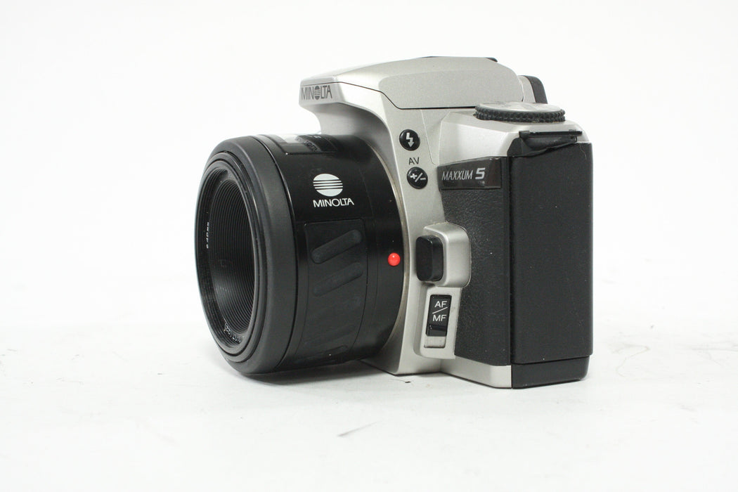 Minolta Maxxum 5 35mm SLR Camera with 50mm f/1.7