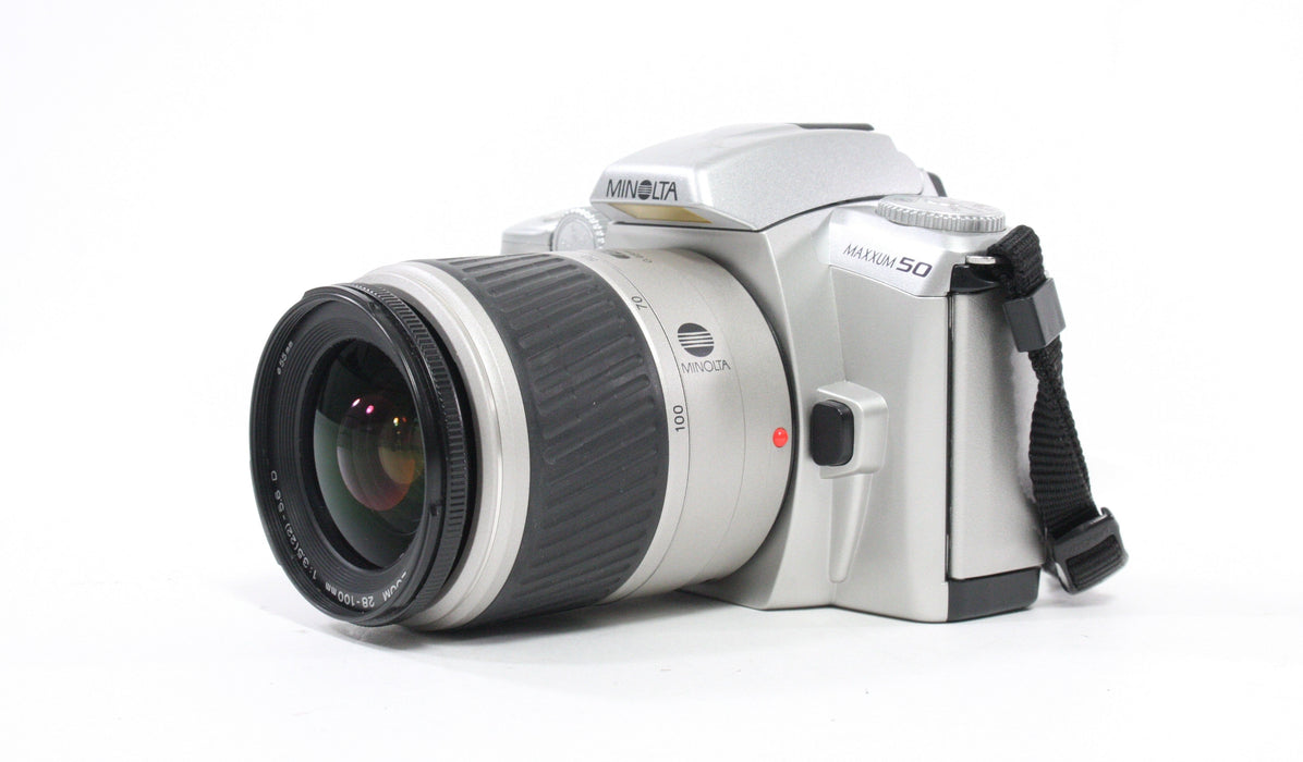 Minolta Maxxum 50 35mm Camera with 28-100mm f/3.5-5.6 Lens